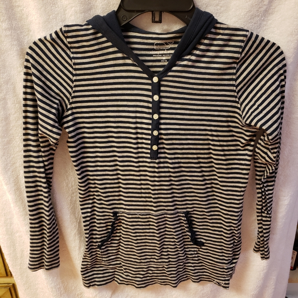 Vineyard Vines Girls Tee Hoodie